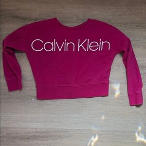 Calvin Klein Fuchsia Sweatshirt
